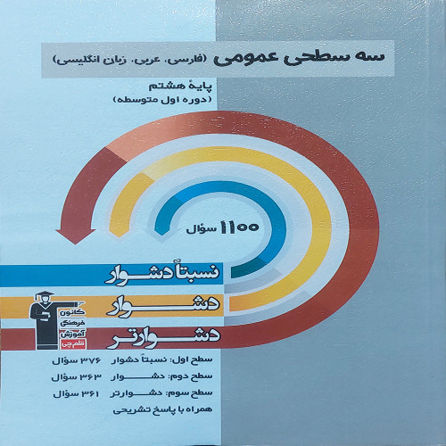 سه سطحی عمومی پایه هشتم ( فارسی ، عربی ، زبان انگلیسی)